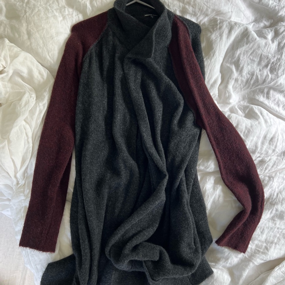 James Perse sweater coat